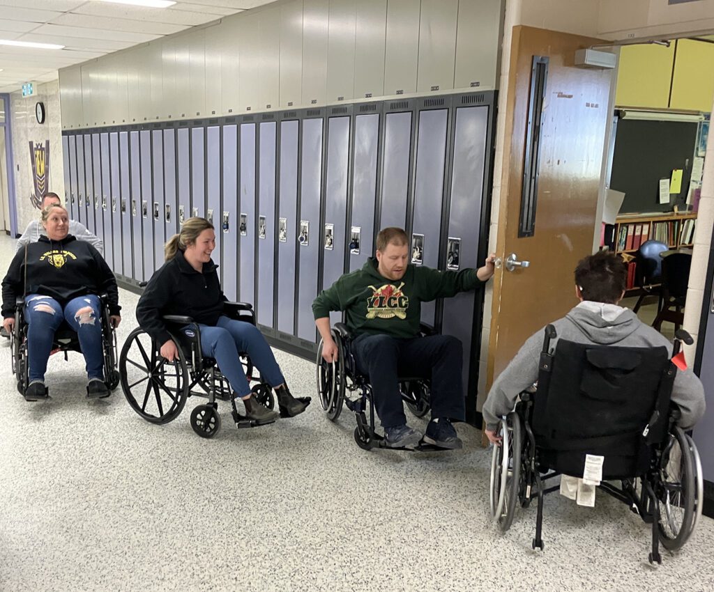 I.E. Weldon Secondary School holds accessibility challenge
