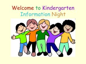 Welcome to Kindergarten
